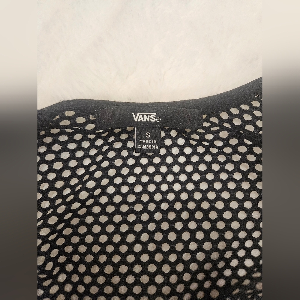 Vans Women Lizzie Armanto Knit Tank Top Black NWT Size S - Picture 9 of 11